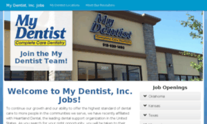 Mydentistincjobs.com thumbnail