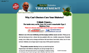 Mydiabetescure.org thumbnail