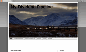 Mydividendpipeline.blogspot.ca thumbnail