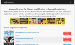 Mydramaon.me thumbnail