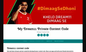 Mydream11privatecontest.com thumbnail