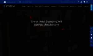 Mydsheetmetalstamping.com thumbnail