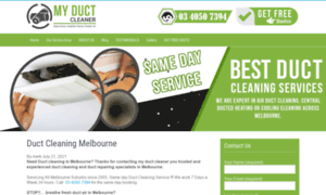 Myductcleaner.com.au thumbnail