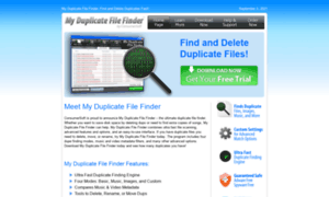 Myduplicatefilefinder.com thumbnail