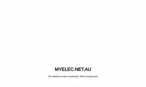 Myelec.net.au thumbnail