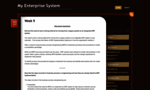 Myenterprisesystem.wordpress.com thumbnail