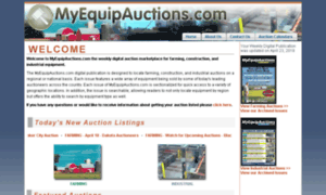 Myequipauctions.com thumbnail