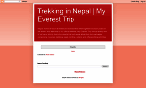 Myeveresttripnepal.blogspot.com thumbnail