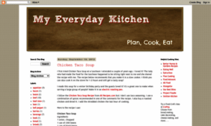 Myeverydaykitchen.blogspot.com thumbnail