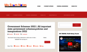 Myexamnotes.com thumbnail