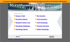 Myexithomesearch.com thumbnail