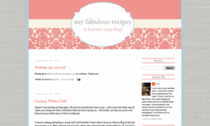 Myfabulousrecipes.blogspot.com thumbnail