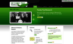 Myfamilytreeresearch.co.uk thumbnail