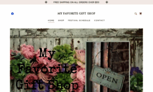 Myfavoritegiftshop.com thumbnail