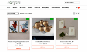 Myfavoriteproductblog.com thumbnail