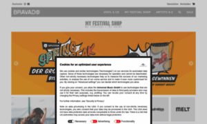 Myfestivalshopssl.bravado.de thumbnail