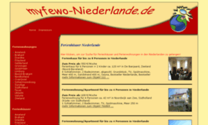 Myfewo-niederlande.de thumbnail