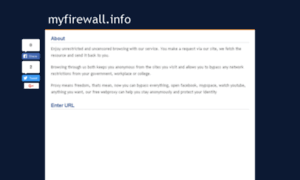 Myfirewall.info thumbnail