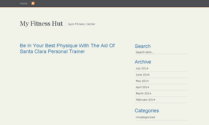Myfitnesshut.com thumbnail