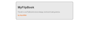 Myflipbook.co.uk thumbnail