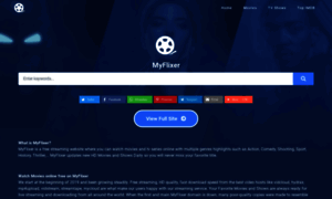 Myflixer MyFlixer Watch movies and Series online free in