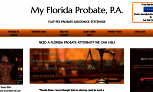 Myfloridaprobate.com thumbnail