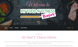 Myfoodnfitnessdiaries.com thumbnail