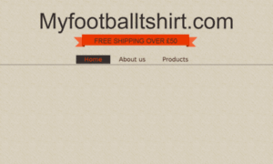 Myfootballtshirt.com thumbnail