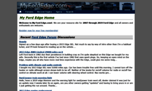 Myfordedge.com thumbnail