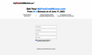 Myfreecreditscore.com thumbnail