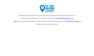 Myfreepostcodelottery.com thumbnail