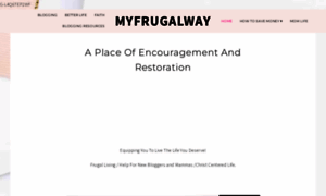 Myfrugalway.com thumbnail