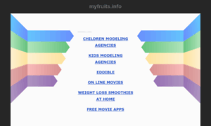 Myfruits.info thumbnail