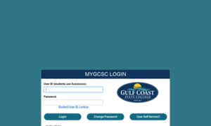 Mygcsc.gulfcoast.edu thumbnail