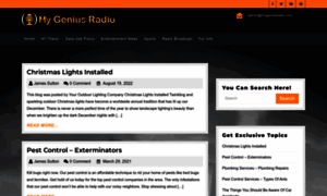 Mygeniusradio.com thumbnail