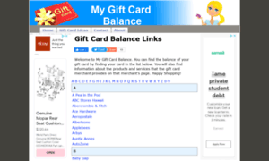 Mygiftcardbalance.org thumbnail