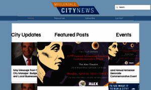 Myglendalecitynews.org thumbnail