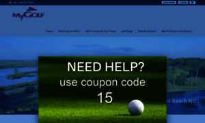 Mygolfteetime.com thumbnail