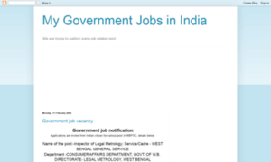 Mygovernmentjobsinindia.com thumbnail