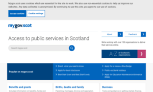 Mygovscot.org thumbnail