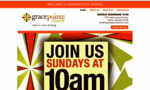 Mygracepointechurch.com thumbnail