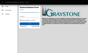 Mygraystone.ccbchurch.com thumbnail