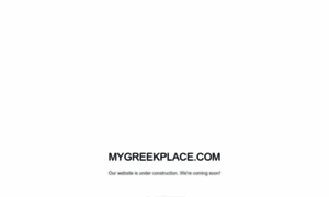 Mygreekplace.com thumbnail