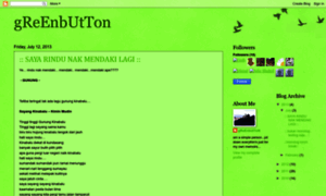 Mygreenbutton.blogspot.com thumbnail