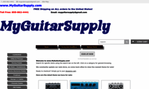 Myguitarsupply.com thumbnail