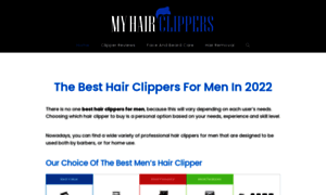 Myhairclippers.com thumbnail