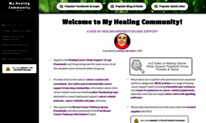 Myhealingcommunity.com thumbnail