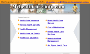 Myhealthcare-info.com thumbnail