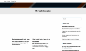 Myhealthinnovation.com thumbnail