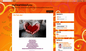 Myheartdiesonly4you.blogspot.in thumbnail